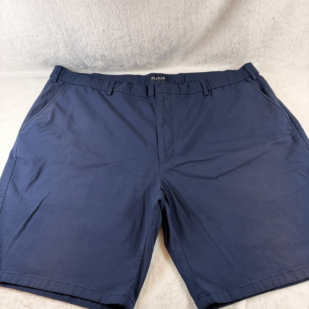 Jos. A. Bank Navy Blue Shorts Men's Size 44R Tailored Fit Flat Front Golf Casual